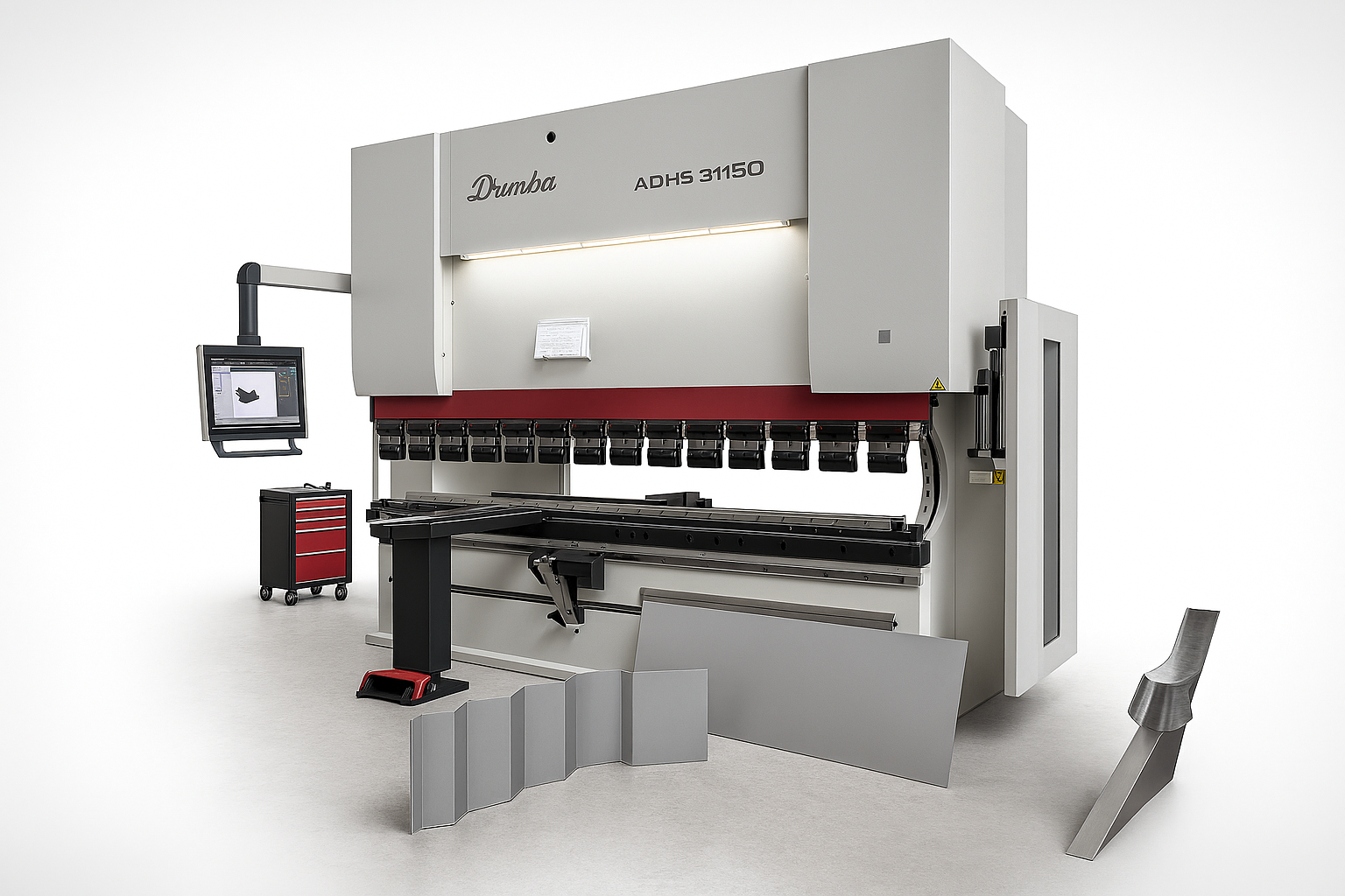 CNC-Abkantpresse für präzises Biegen von Blechteilen